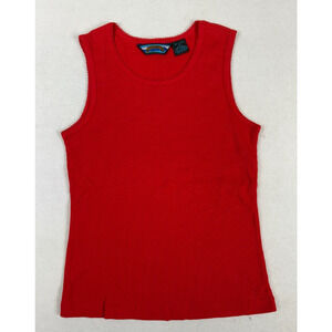 VINTAGE Y2K LADIES Shaver Lake 100% Cotton‎ Tank Top Caligirl LA XS